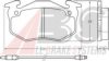 RENAU 7701202891 Brake Pad Set, disc brake